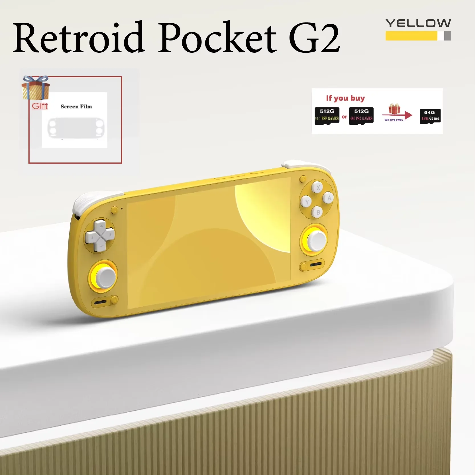 Retroid Pocket G2 携帯ゲーム機 RP G2 Android 15 5.5インチ 1080P
