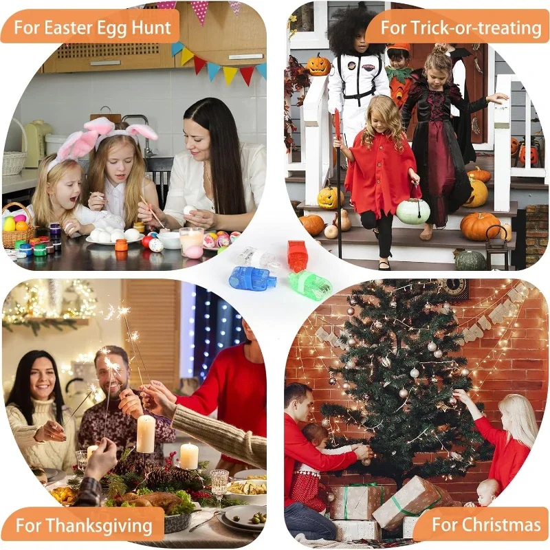 LED Finger Lights Glow Party Favors for Kids Birthday Rave Dance Concert Night Events Safe Flashing Flashlights Toys Gifts