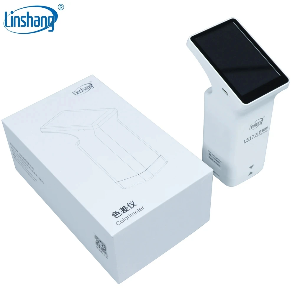Colorimeter Fabric Color Meter Colorchecker Colormeter Touch Screen Easy to Use Mobile APP Software for Car Paint Ceramic Food 4