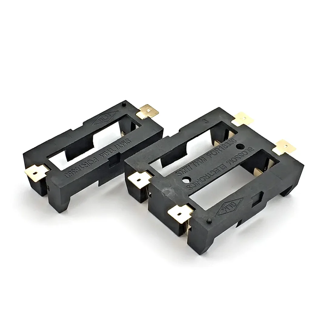 1S 2S 18350 Battery Holder with Bronze Pins 1 2 Slot, Battery Storage Box, Battery Case, Battery Holder, Battery Box, Battery Placeholder