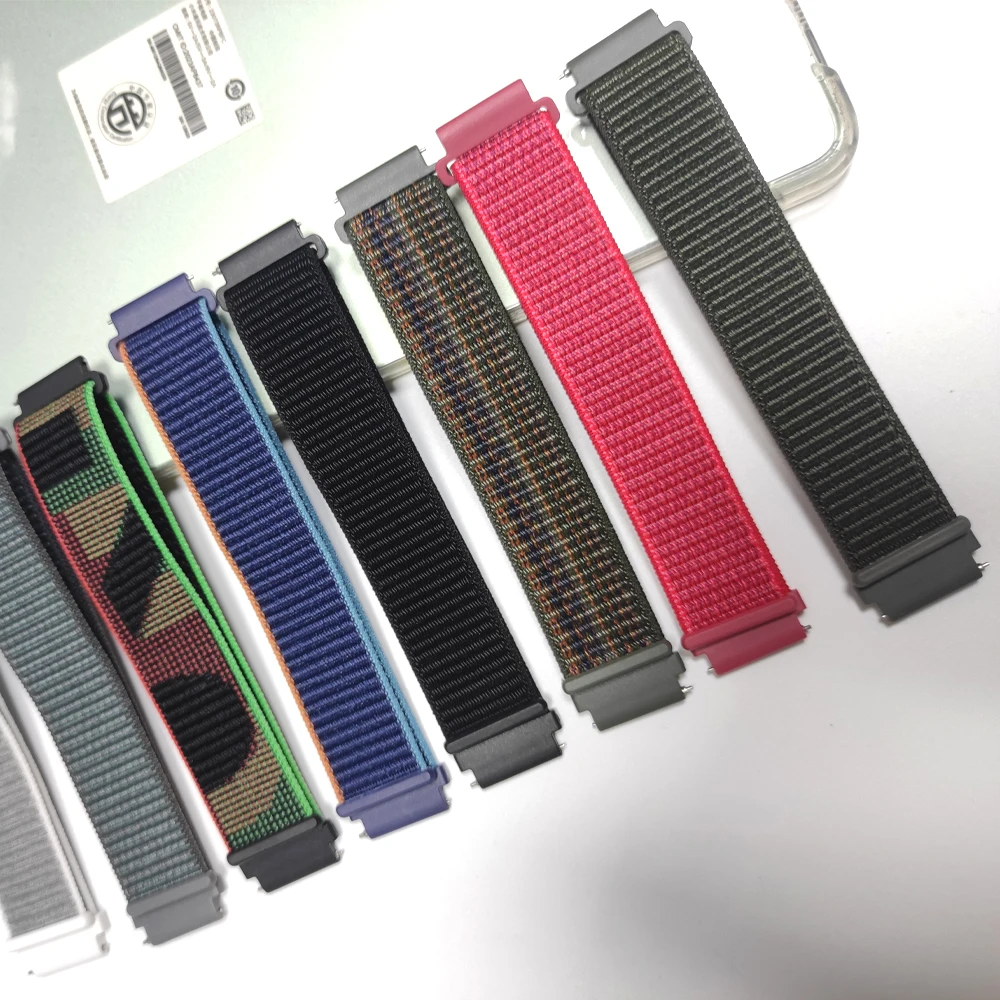 Braided Nylon Watch Band - 20mm & 22mm Sizes, Universal Fit