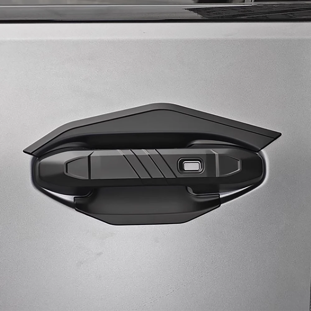 ABS 매트 블랙 핸들 문짝 커버, 체리 제투어 여행자 2023 2024 액세서리, 볼 문짝 보호 패널 커버