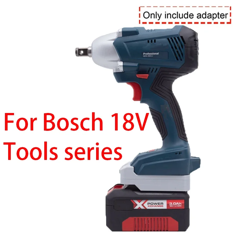 Adaptateur convertisseur pour batterie Bosch 18 V Li-Ion vers batterie  Einhell 18 V Li-ion pour outils électriques (pas de batterie)