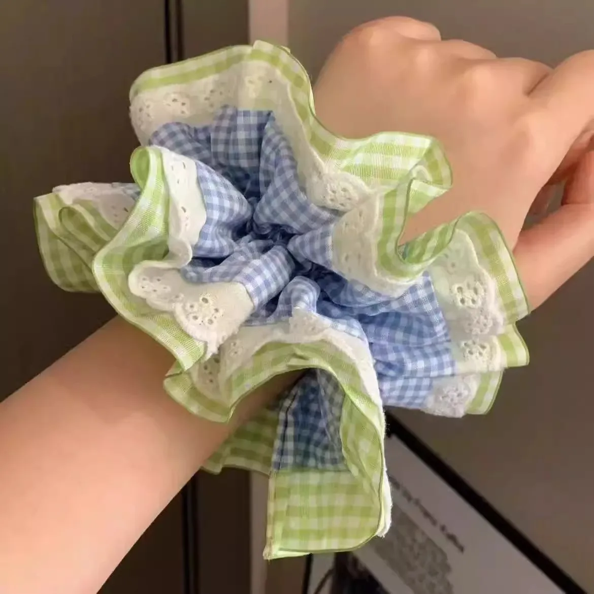 Mehrschichtiges, faltiges Stirnband für Damen, Haarreifen für Damen, 2025, neues Headrope, hochwertiger, vielseitiger Haarschmuck, trendig – Detail 10