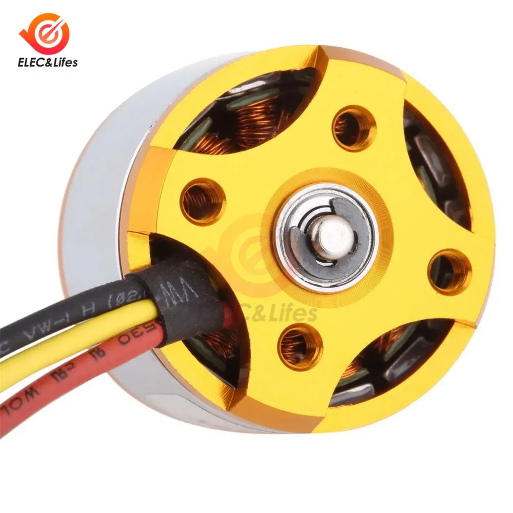 Moteur Brushless A2212 1000KV-2700KV pour Drone RC Multicoptère
