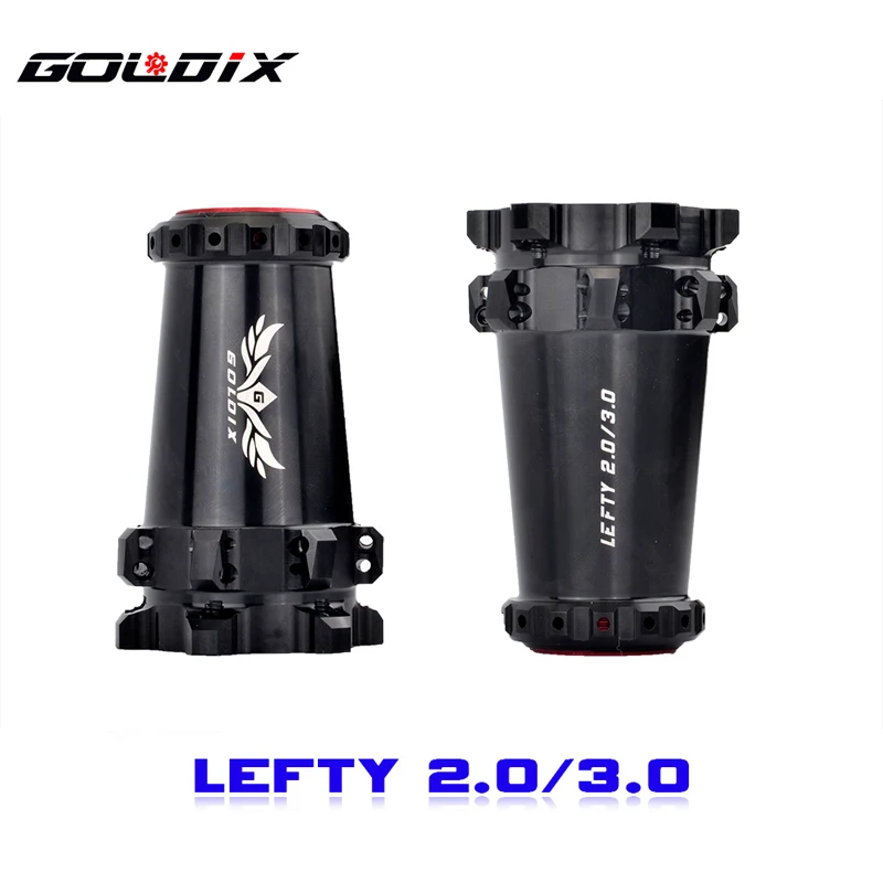 Goldix Lefty Hub Mtb Xc Am Straight Pull 6 Bolt Disc Left Hand Aluminum