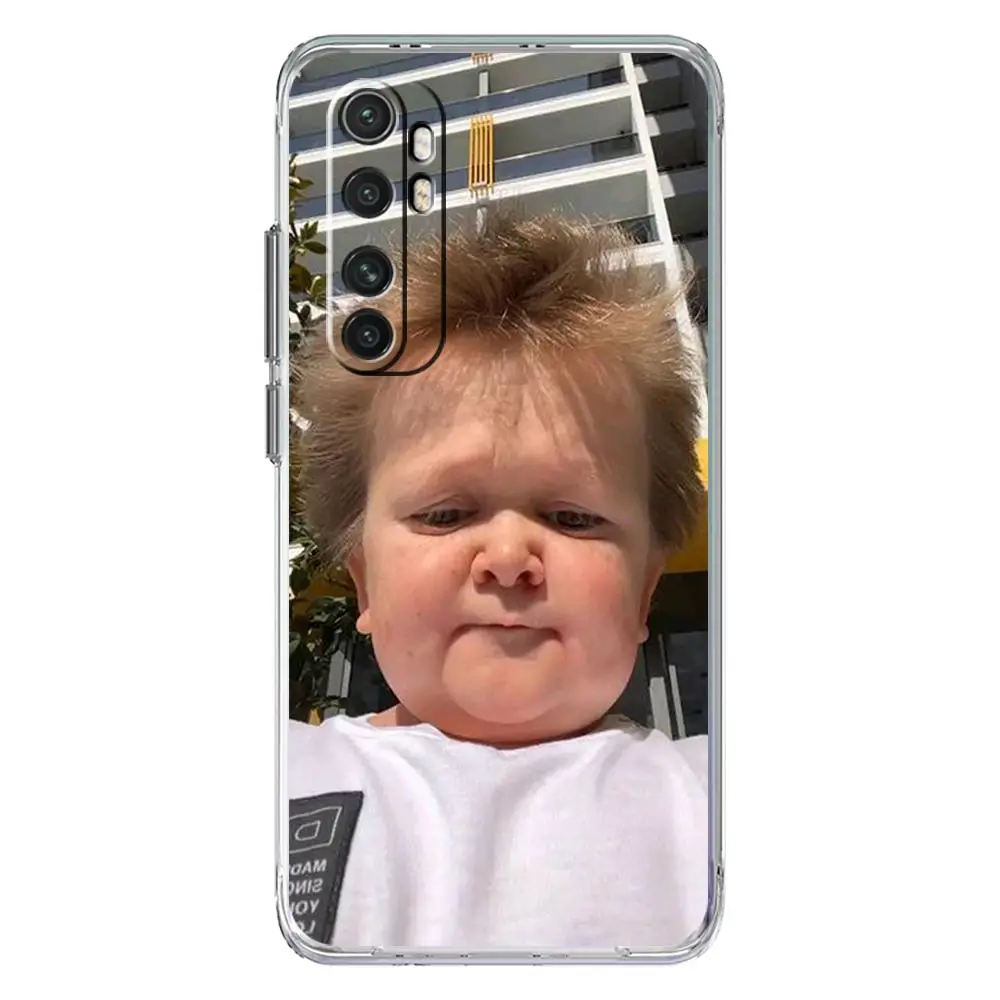 Clear Phone Case with Funny Hasbulla Design
