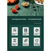 Portable Home Breakfast Machine, Multifunctional Electric Baking Tray,Bouble-Sided Heating Sandwich Machine,Non Stick Coating 5