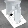 Prevent Sewage Overflow Smelly Bathroom Drains Detachable Sealing Ring Deodorization Protection Drain Plastic White 3