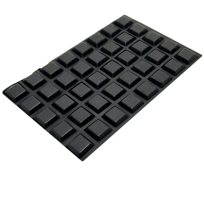 1 pcs  silicone cushion mat self adhesive pad black/clear rubber feet cabinet plug bumper pad adhesive cushion cabinet door mat - Image 4