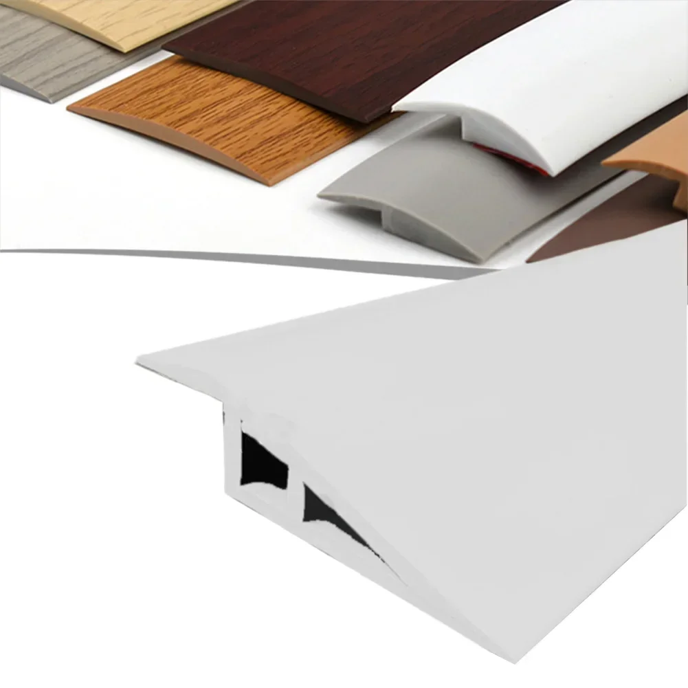 1m Floor Transition Edge Strips Carpet Edge Strips Plastic Floor Trimmed Beautifully Wrapping Slope Transition