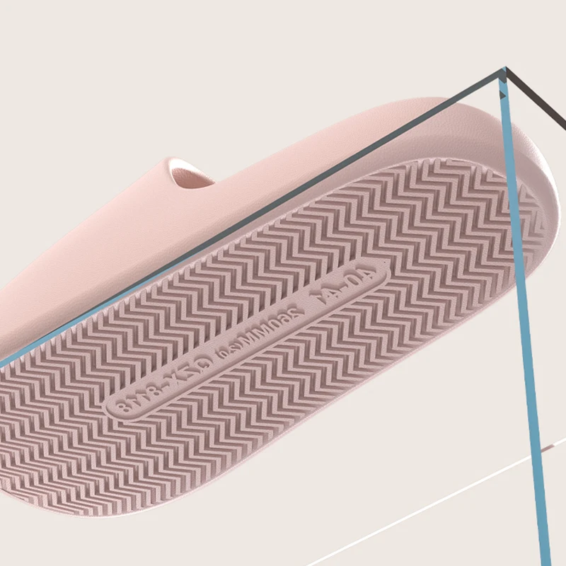 2026 NEW Massage Slippers Women Indoor Bathroom Mute Non Slip Slides Woman Summer Soft Sole Platform Slippers Couple Shoes 36-45