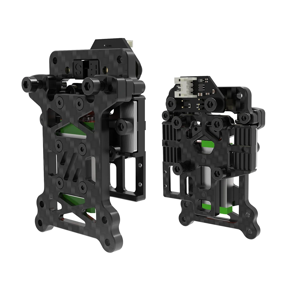 Fysetc-suporte de Trilho de Guia Linear Torneira de Fibra de Carbono Ultra Peso Usinagem Cnc para Voron 2.4 Impressora 3d Trident 5v 24v - Imagem 4