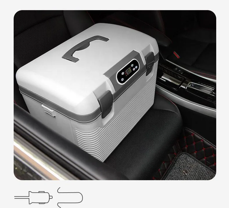 19L Car Fridge Portable Freezer Electric Cooler Warmer Outdoor Camping Cooler Box 12V 24V