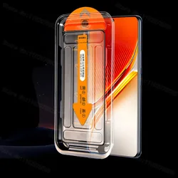 2 - Pack Easy Installation Full Cover Tempered Glass Screen Protector for Tempered glass (IQOO Neo9 pro)
