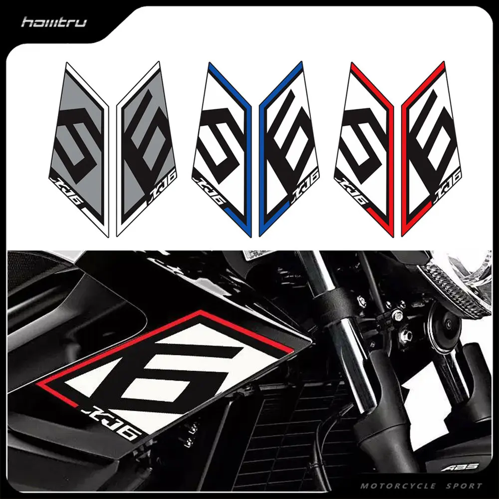 Emblema Carenatura Moto Adesivo "6" Per Yamaha Xj6 N Sp 2013-2019