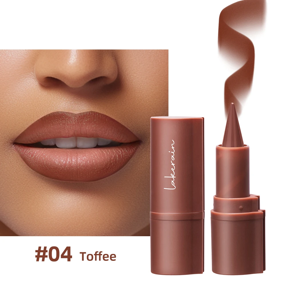 Waterproof Lip Liner Tapered Gradient Matte Black Brown Velvet Lipstick Non Sticky Contouring Tint Lipliner Crayon Lip Makeup 2