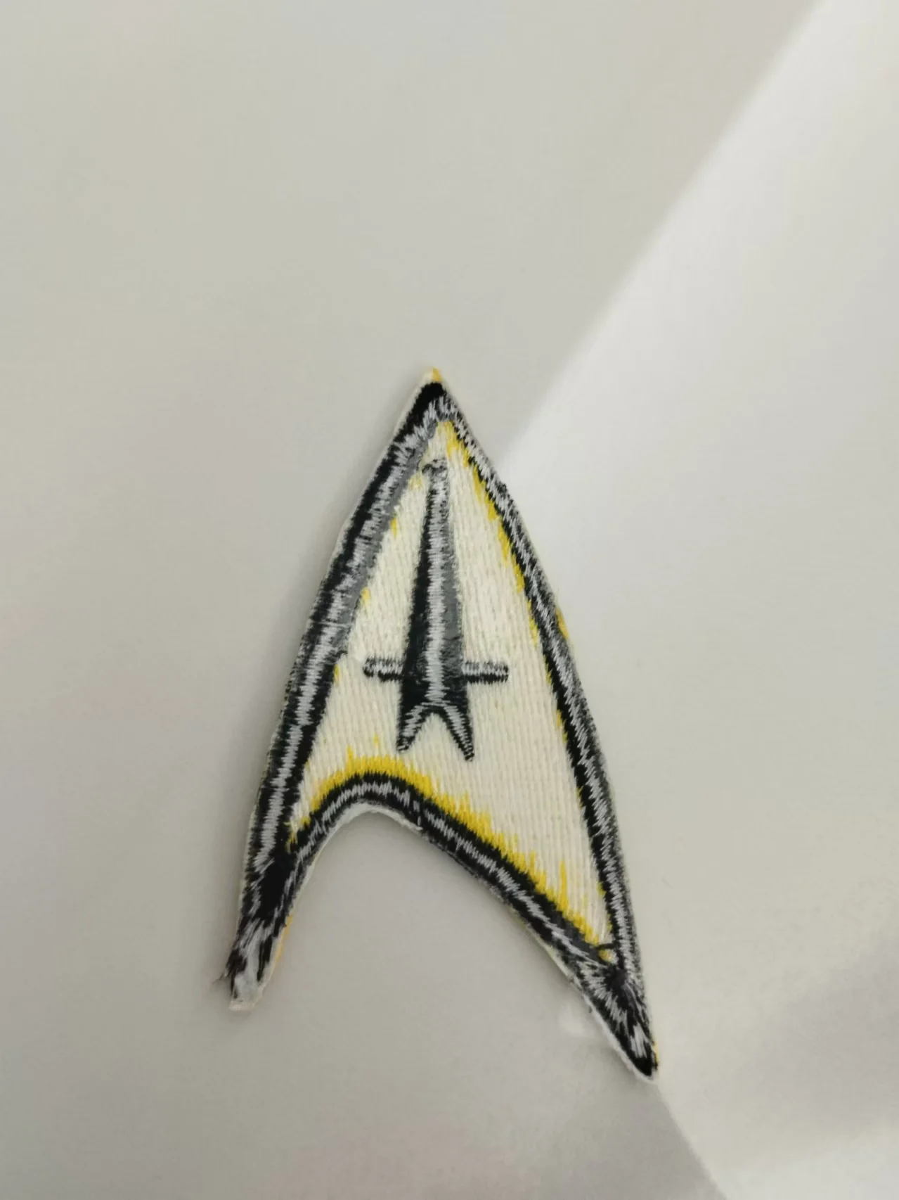 Star Trek Original Style Communicator badge Iron On Patch Sew on Embroidered