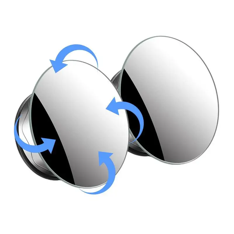 

Blind Spot Car Mirror automobile convex mirror vehicle driving safety mirror Adjustable Auxiliary mirror wide angle HD mirror