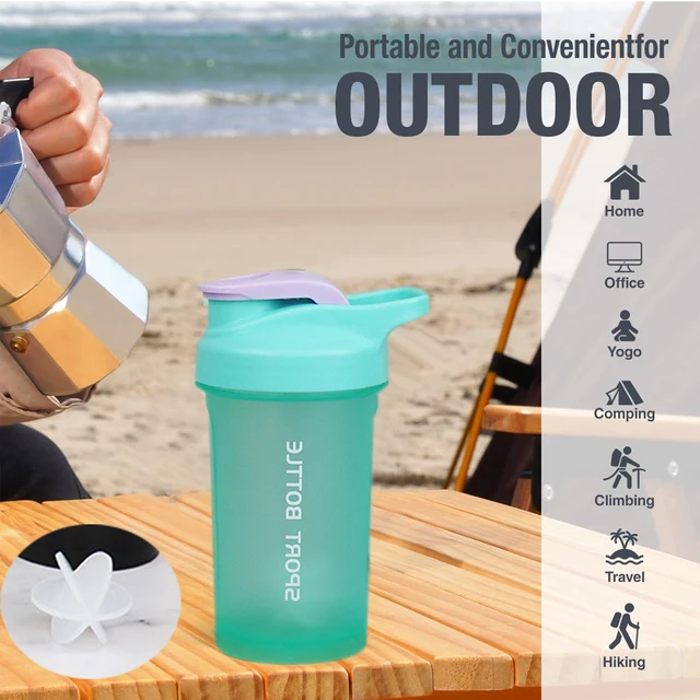 300ml Best Shaker Cup, Protein Sports Shaker Cup Tritan Material, with Plastic Ball Drink Cup Suitable for Sports and Fitness 2