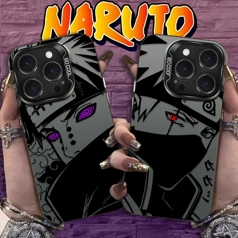 Dynamic Akatsuki & Kakashi Anime Art Phone Case Cover