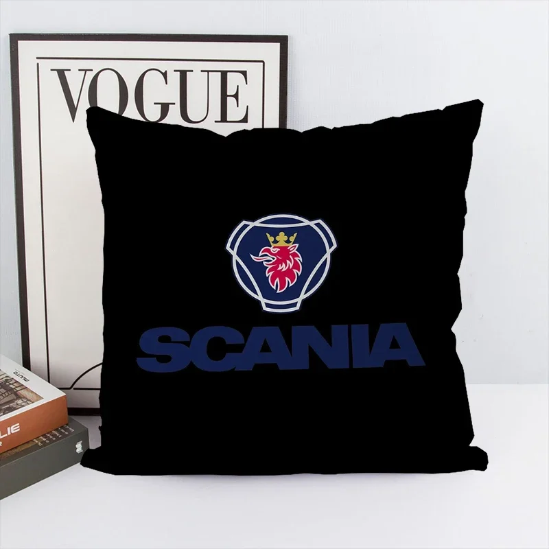 

Pillow Cases Decorative Pillows Covers S-Scania Sofa Cushions Pillowcases 50x50 Car Decoration Cushion Cover 45x45 Pillowcase