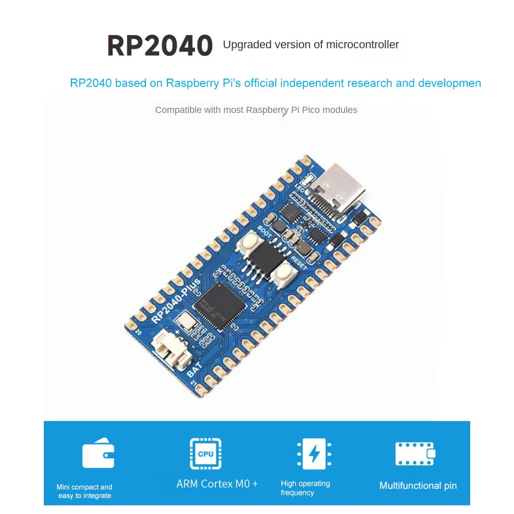 Рисунок 2 - Микроконтроллер Waveshare RP2040 Plus