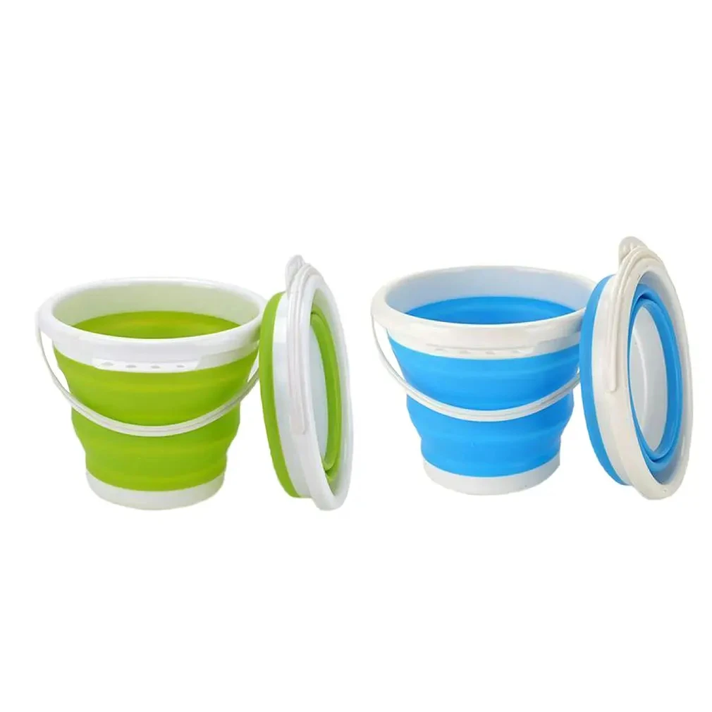 3L Collapsible Bucket Portable Folding Water Bucket Car Washing Fishing Household Plastic Travel Outdoor Camping