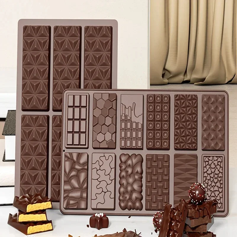 Molde De Barra De Chocolate Moho De Tiki De Silicona Reutilizable Para El Postre De Caramelo Fácil Limpio De 20,85 € | DHgate