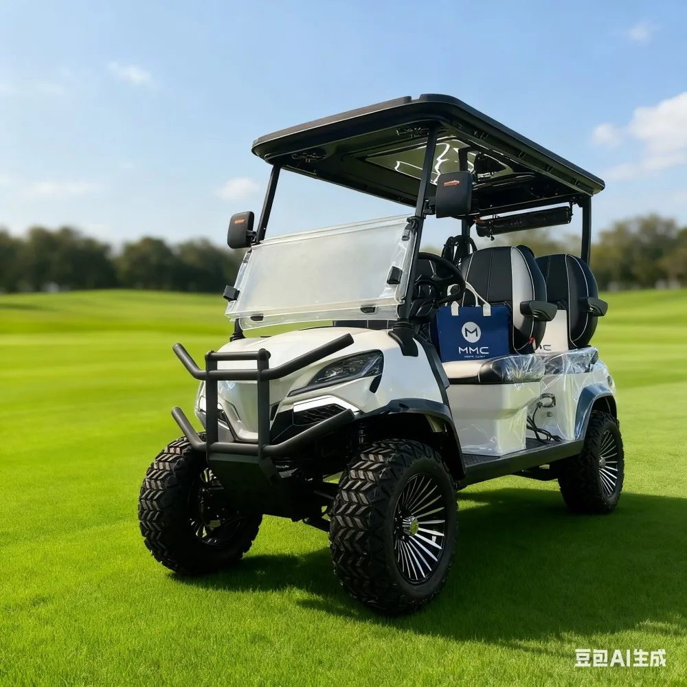 공장 가격 CE 인증 60V 리튬 배터리 전기 골프 버기 4kw/5kw 모터 2+2 4..