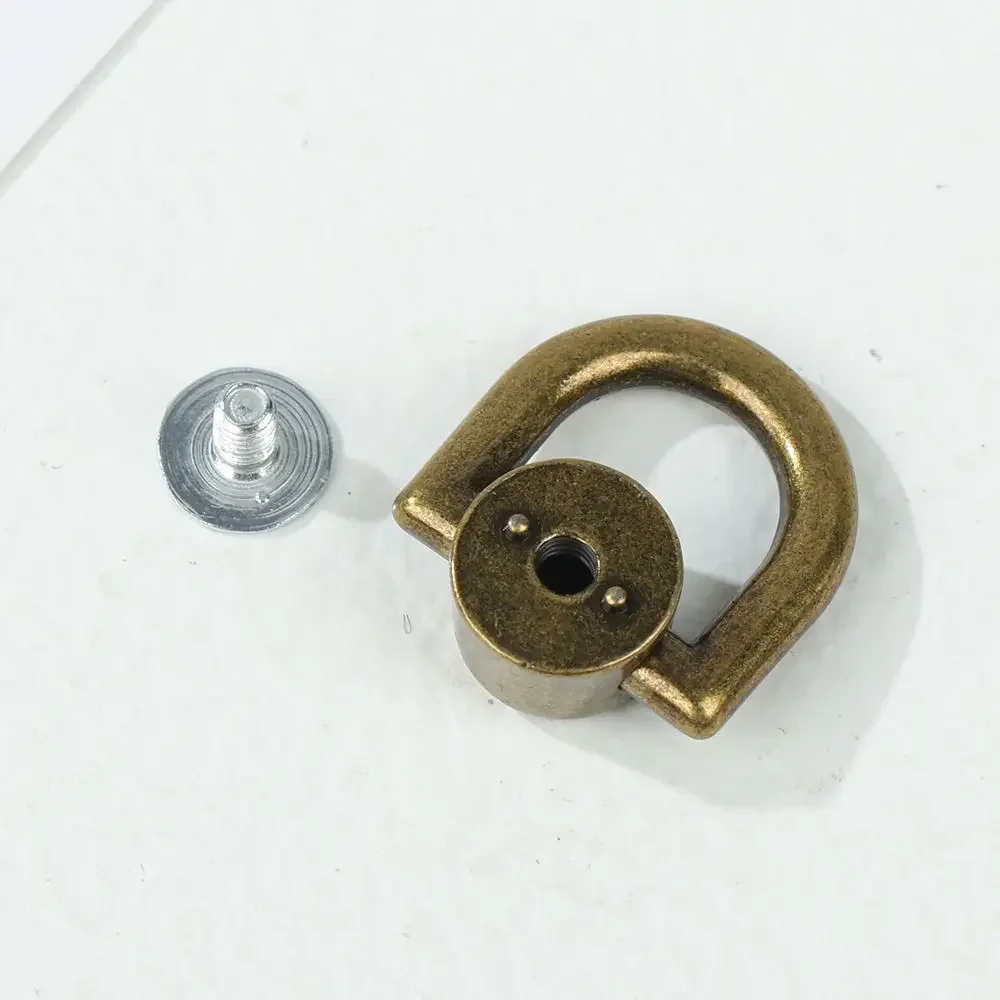 Bag Buckle Metal Bag Rivet Nail Buckle Studs Button Handbag Belt Hanger Leather Craft Luggage Bag Buckle Tong Snap Hardware Accessorie 4Pcs