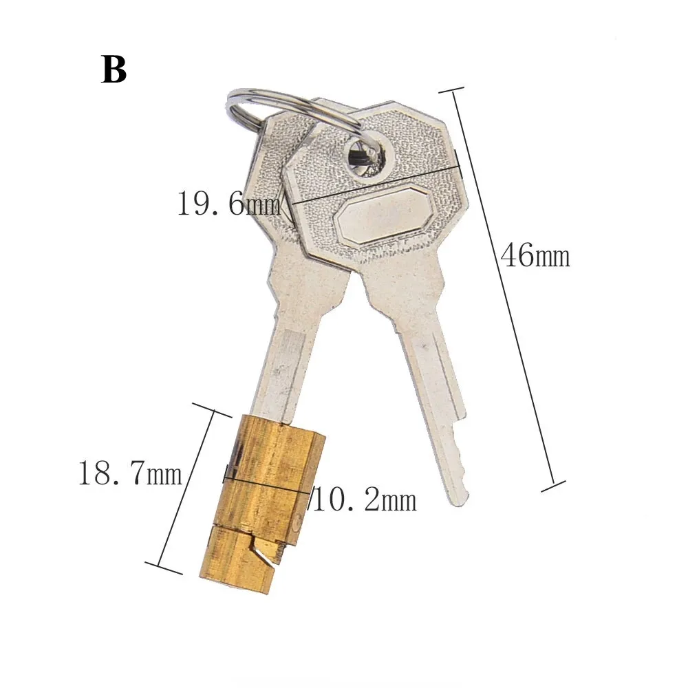 Sex Toy Chastity Cage Replacement Stealth Lock Male Cock Cage Lock Accessories Penis Ring Keys