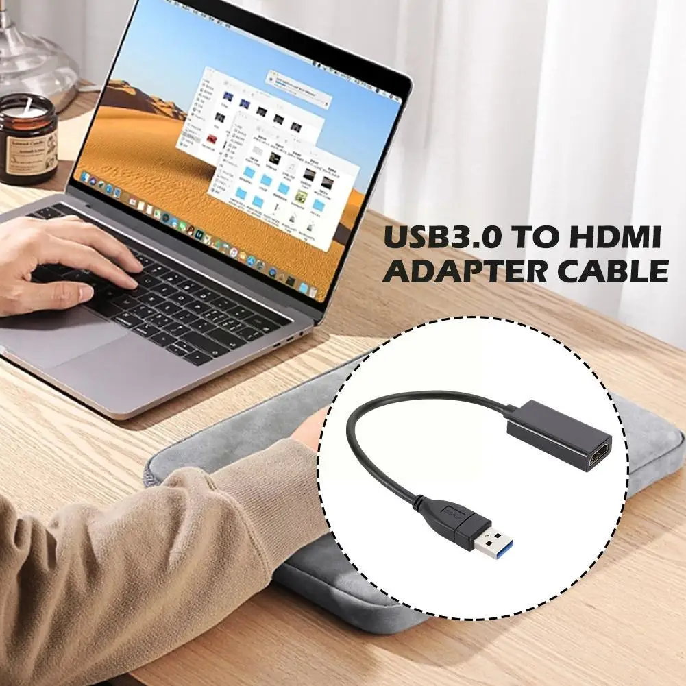 USB to HDMI ȣȯ , 1080P USB 3.0 to HDMI  , Windows 7 8 10 PC Ʈ ũž   H5U5
