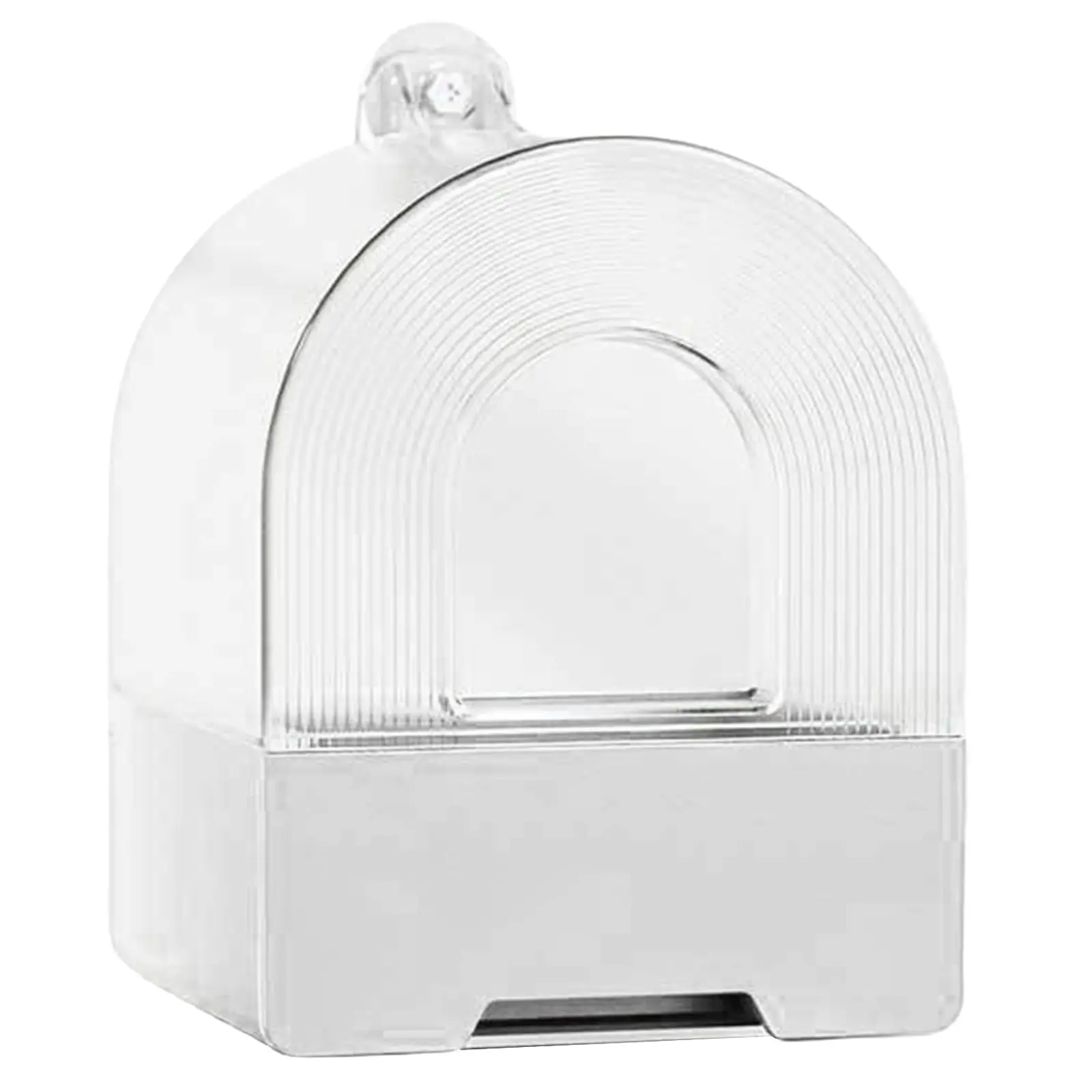 Clear Parrot Bathtub Shower Box Bird Bathtub with Screw Hooks Hanging Bird Bath Bowl House For Small and Medium Birds