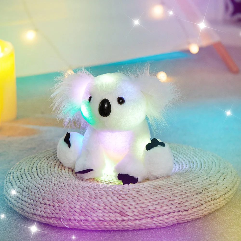 25cm Glowing Koala Doll Musical Light-up Stuffed LED Soft Animals Plush Toy Night Lights Lullabies Birthday Gifts Girls plush toy