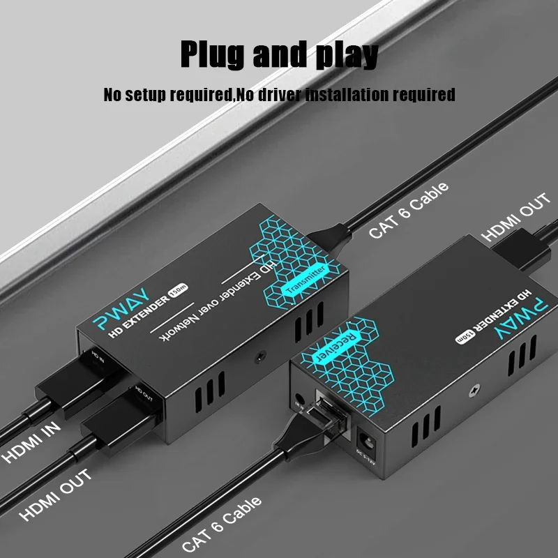 Extensor de Rede Ethernet ir 150m Rj45 Cat Interruptor Transmissor para Multi Receptor para Ps4 Laptop tv Rj45 - Image 4