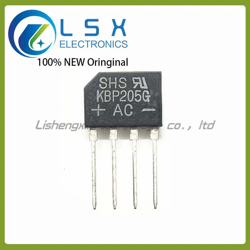 

New/5pcs KBP205G KBP2O5G Rectifier Rectifier bridge stack Original On stock