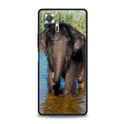 Elephant Design Silicone Phone Case - Creative Animal Themed Cover for Redmi 9T (A1)