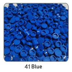 1000 - Piece Round Tile Set for Pixel Art and Mosaic Creations (Blue - L41)