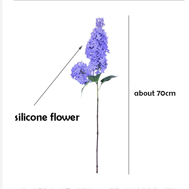 Luxurious Real Touch Lilac Flower Arrangement - Premium Artificial Decoration