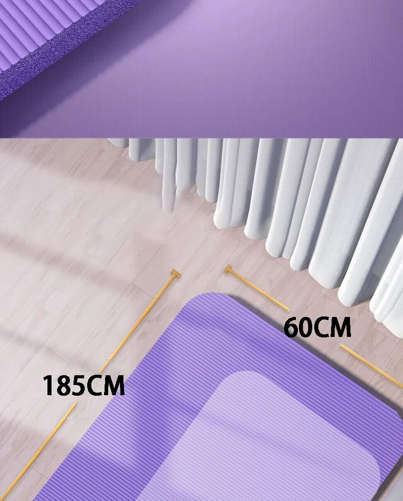 Yoga Mat with A Thickness of 20mm Anti Slip Pilates Fitness Mat Environmentally Friendly Tear Resistant WOMEN'S Yoga Mat S408af2f85c2348cfa56cb7cc706b25919