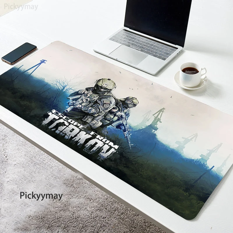 

Escape From Tarkov Large Mouse Pad Gaming Mausepad Computer Rubber Deskpad XXL Table Desk Mat Accessories Pc Gamer Mousepad