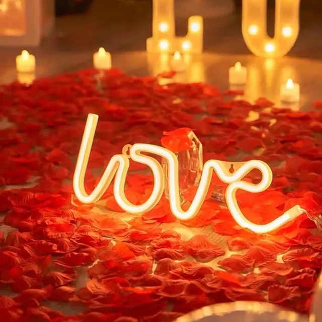 100-10000 pièces haut coloré artificiel faux pétales de Rose rouge blanc or Roses pétale fleurs romantique fête de mariage saint valentin décor 5