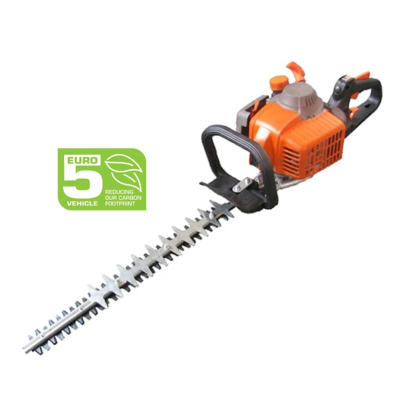 HTP-SLP500 Professional 2 Stroke Gasoline Hedge Trimmer with Double Blade htp slp600s professional 2 stroke gasoline hedge trimmer with double blade 25 4cc brush cutter machine for garden