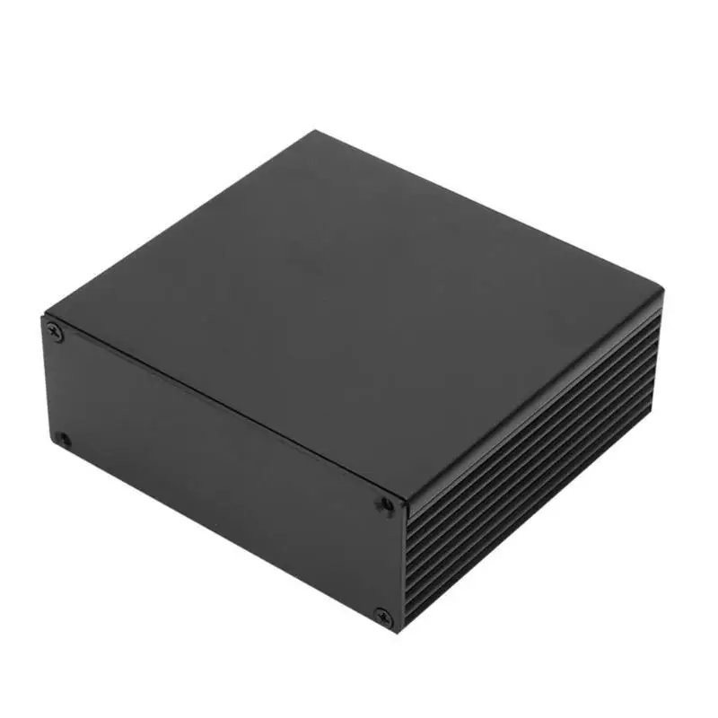 652F 알루미늄 프로젝트 상자 DIY 전자 상자 프로젝트 검정색 인클로저 케이스 소형
