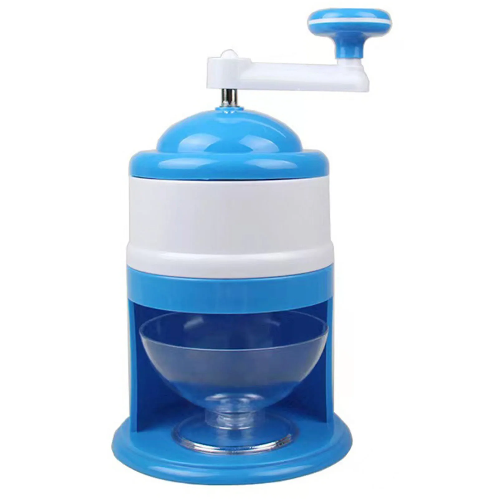 

Manual Home Ice Crusher Hand-operated Ice Shaver Snow Cone Machine DIY Drink Breaker Tabletop Snow Cone Maker Shaver