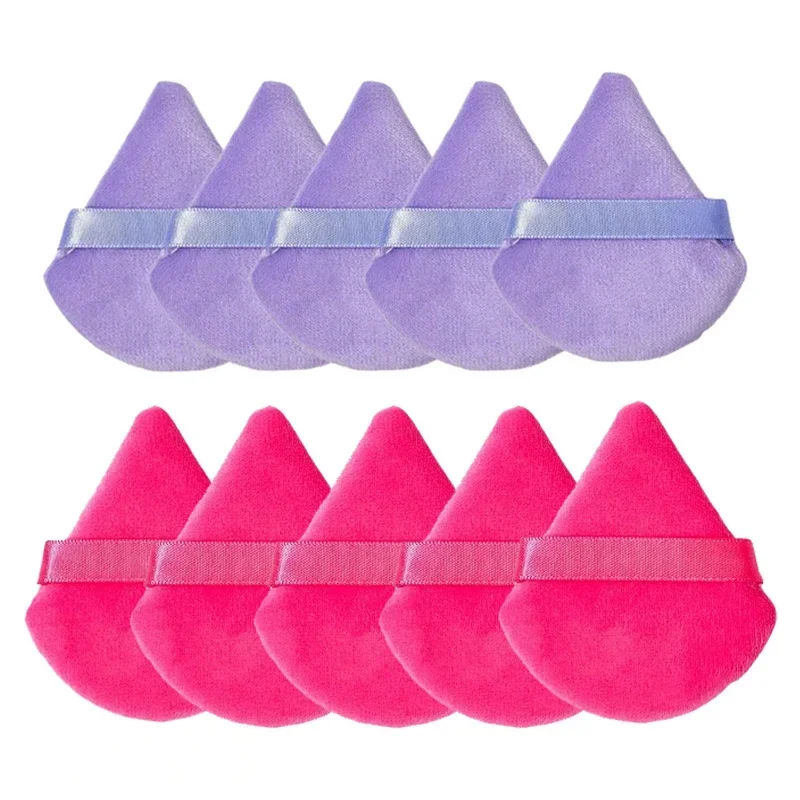 Velvet Triangle Makeup Sponge