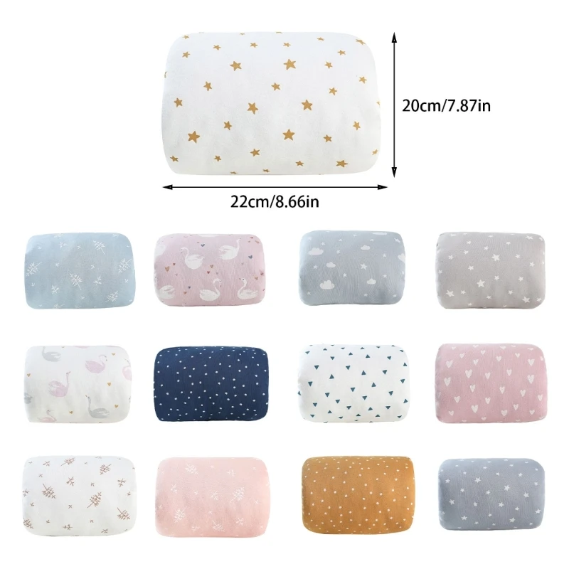 Skin Friendly Breastfeeding Pillow Baby Nursing Pillow Breathable Soft Bottle Feeding Pillows Printed Pattern Arm X90C