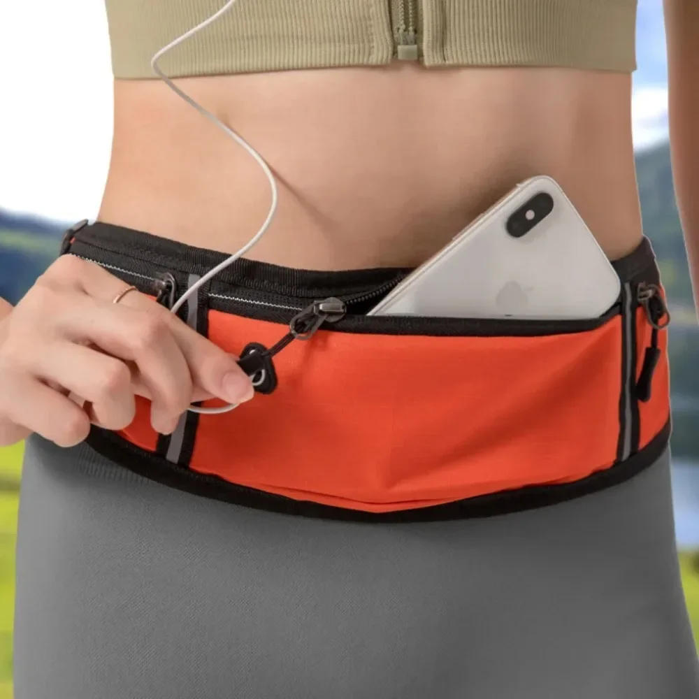 Waterproof Lightweight Reflective Fanny Pack Gym Sports Running Waist Bag