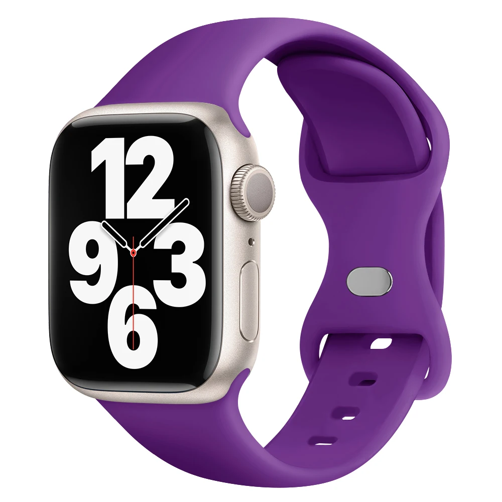 Elegant Soft Silicone Watch Band - Premium Strap Bracelet